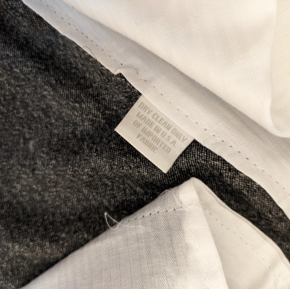 HART SCHAFFNER MARX Tailored Dress Pants, Grey - Picture 9 of 12